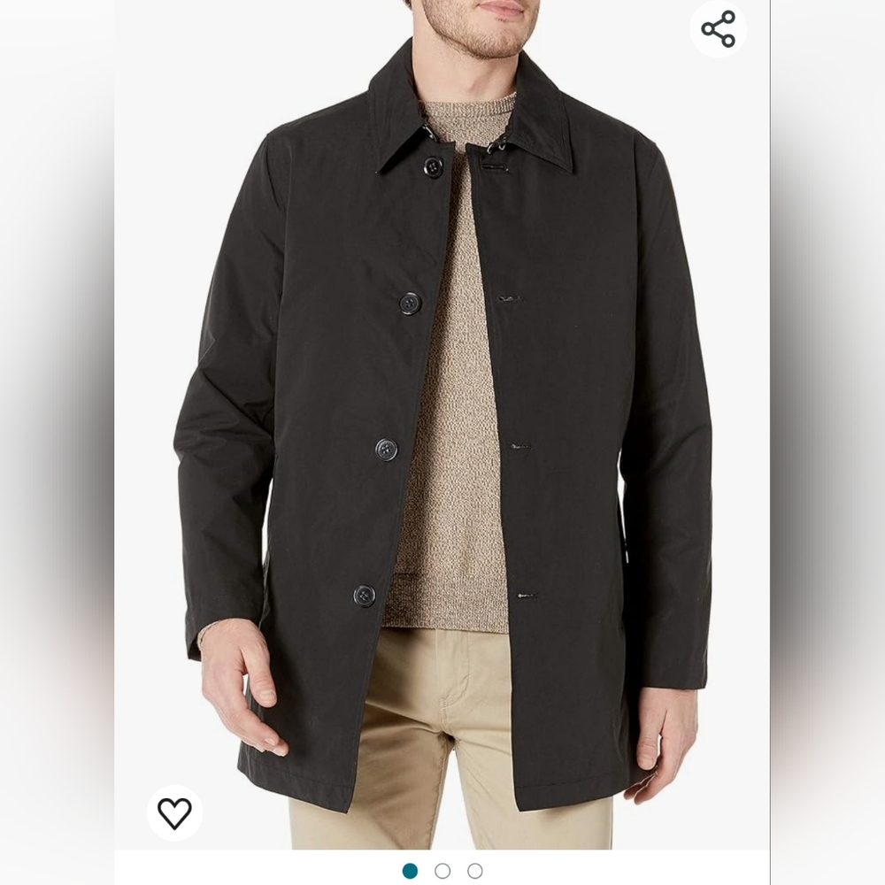 Cole Haan Men's Car Coat XL